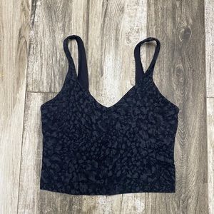Lululemon Size 6 Align Tank Leopard